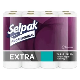 Selpak Professional Extra Tuvalet Kağıdı 24 Lü (Koli=24Lüx3Pk) 7900092